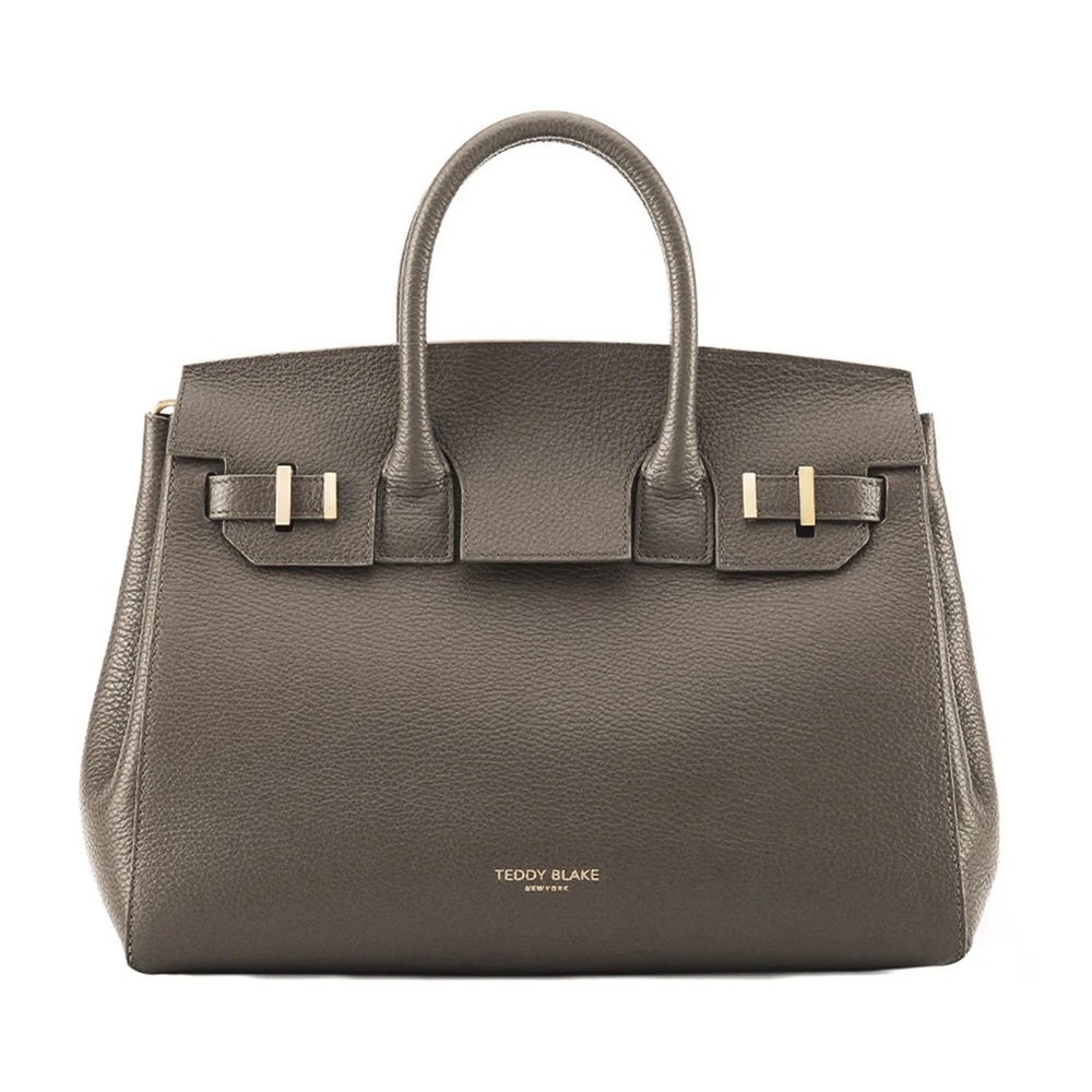 Teddy Blake Gigi Stampatto Gold 13" - Dark Beige